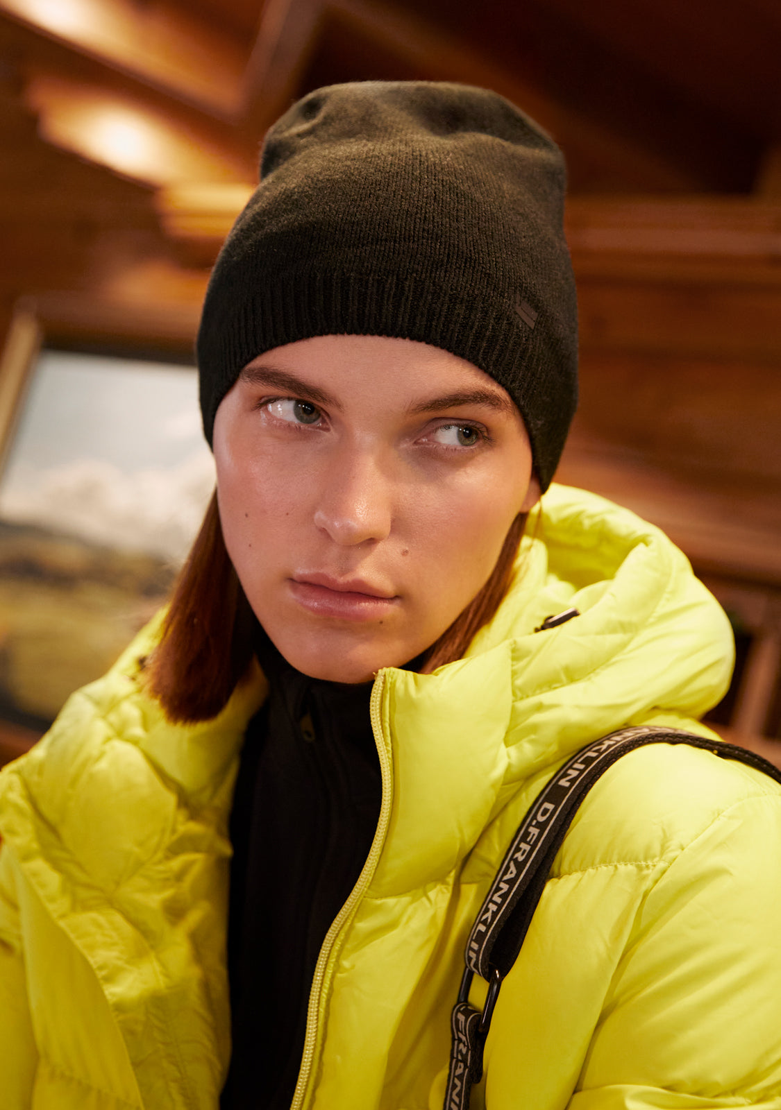 Nordic Bomb Slouch Beanie Black