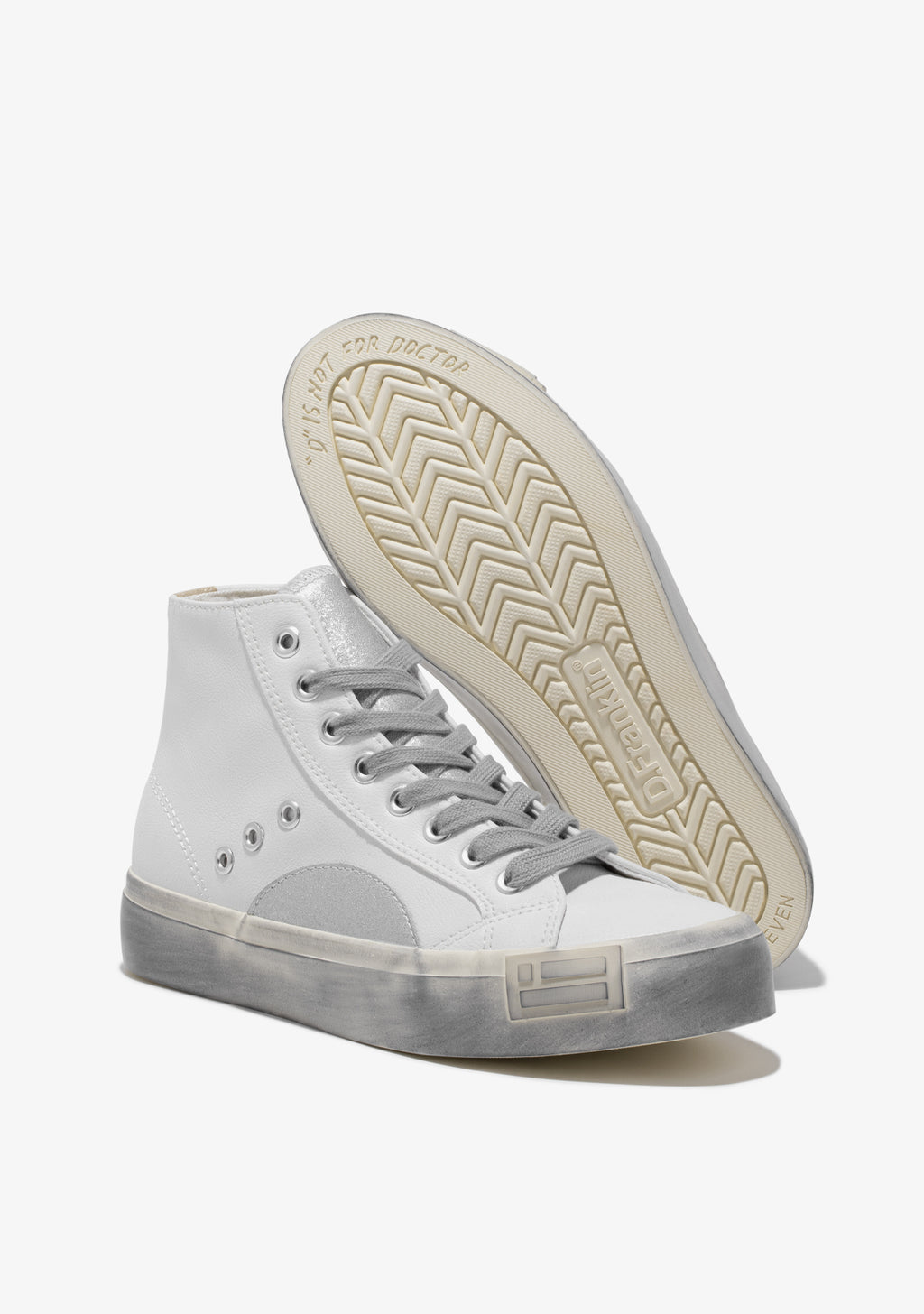 Half Moon High White