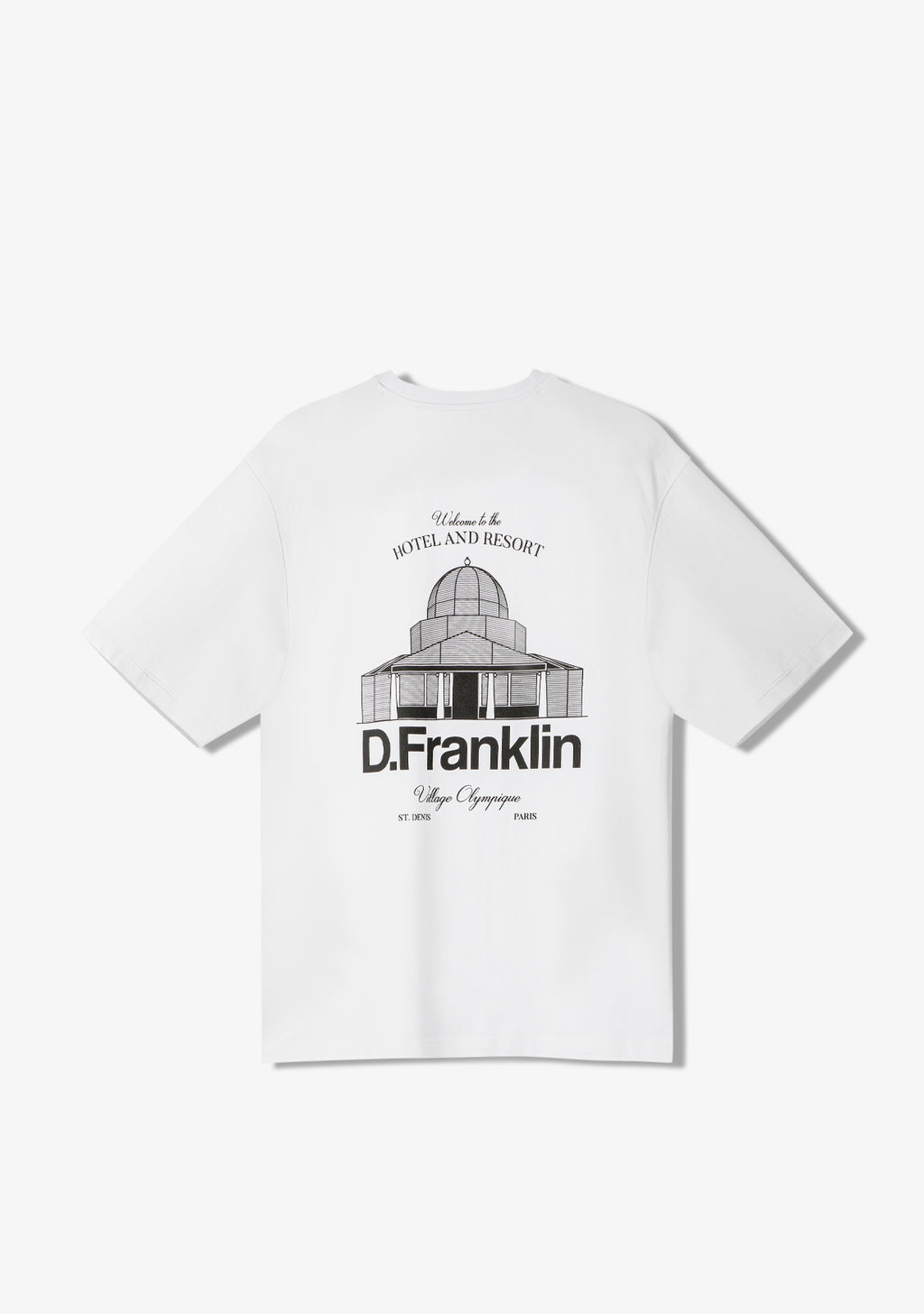 St. Denis T-Shirt White / Black