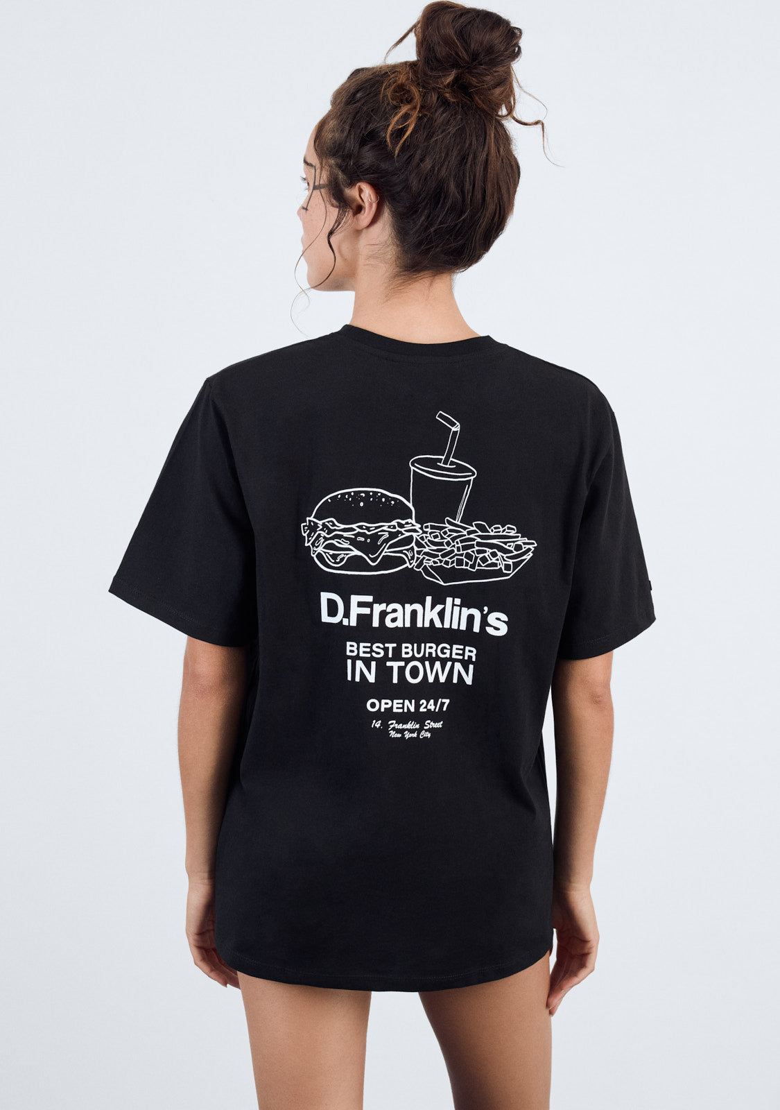 Best Burger T-Shirt Black / White