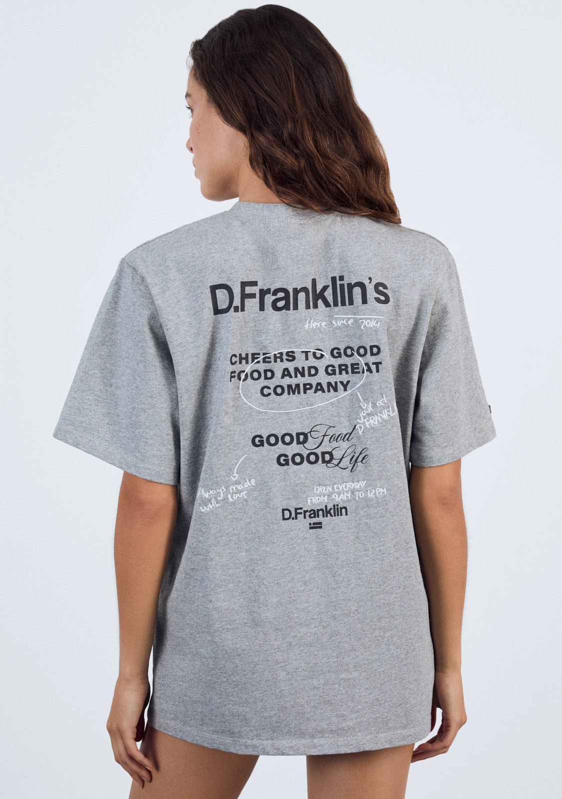 Good Life T-Shirt Grey Melange