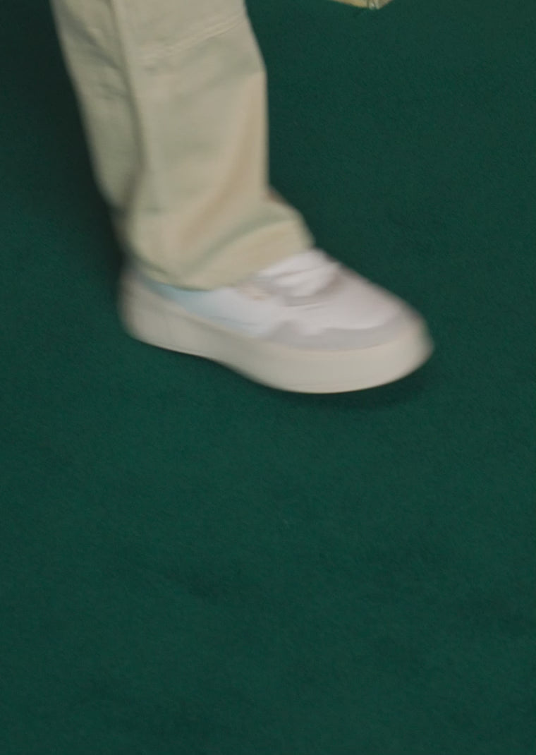 Low Court Basic White / Rose Gold