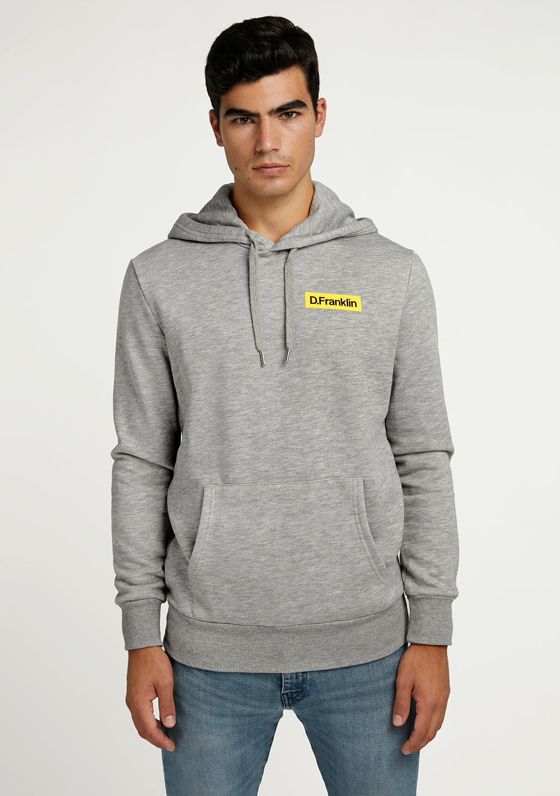 Hoodie Smiley Grey