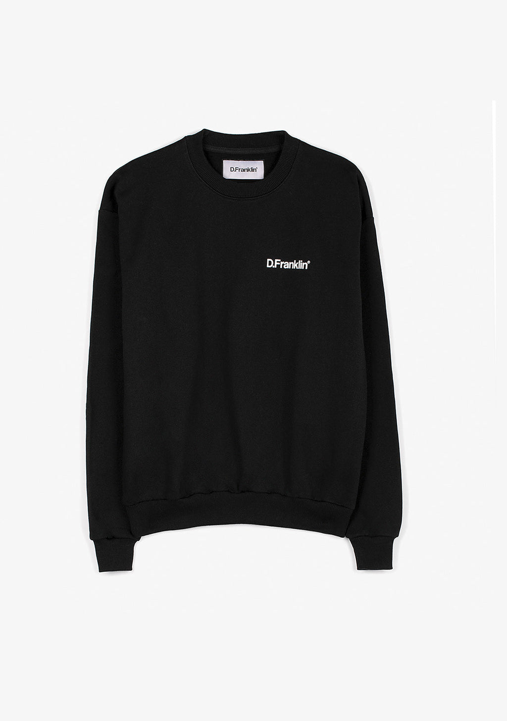 Sweatshirt Oversized Basic Black