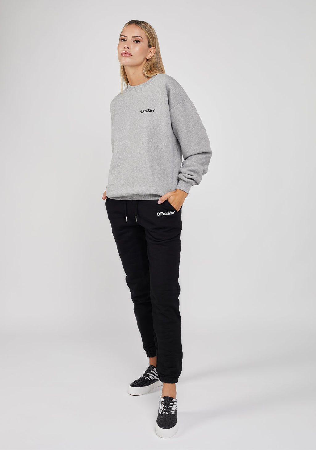 Sweatshirt Oversized Basic Grey V2