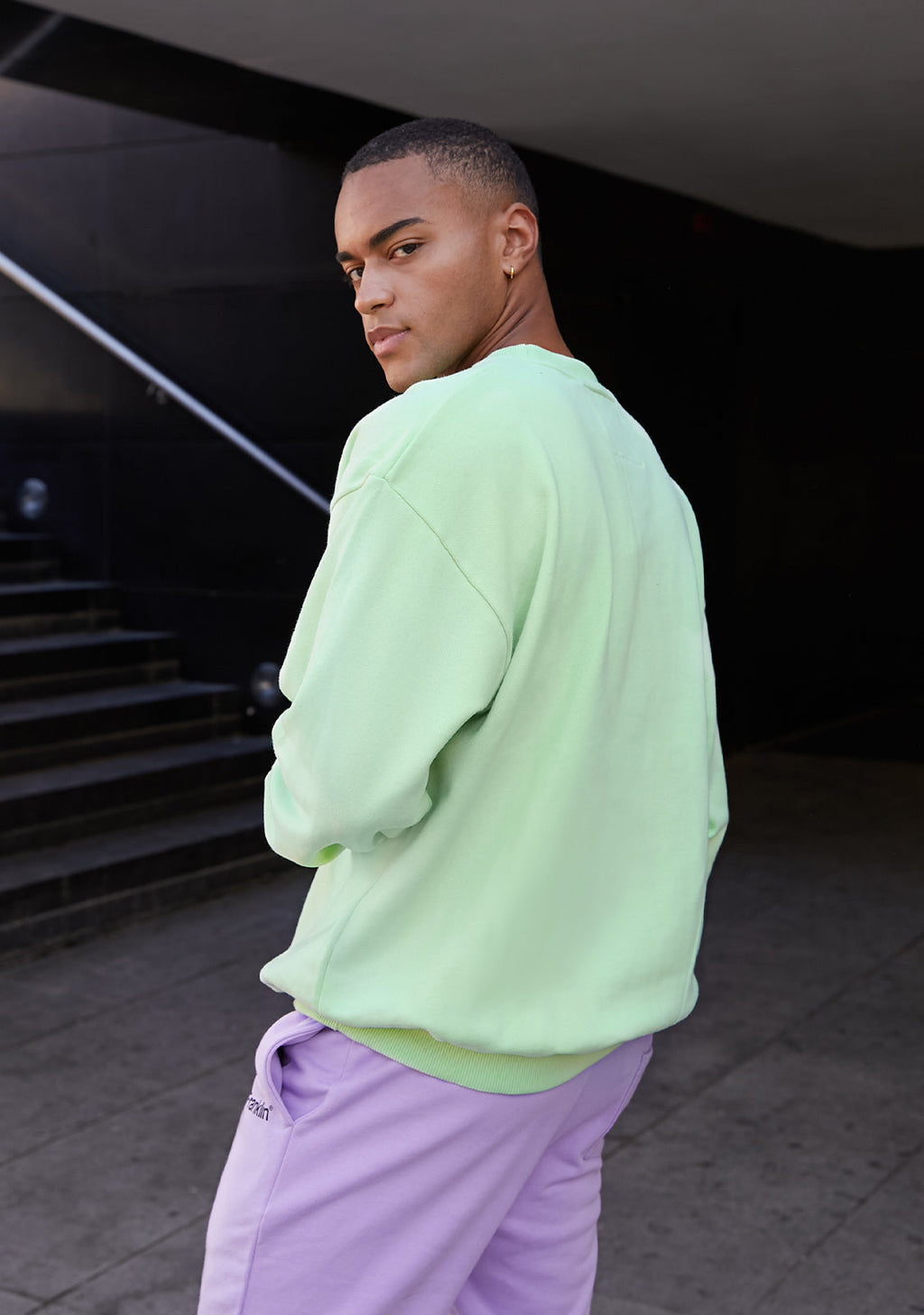 Sweatshirt Oversized D.Franklin Basic Mint