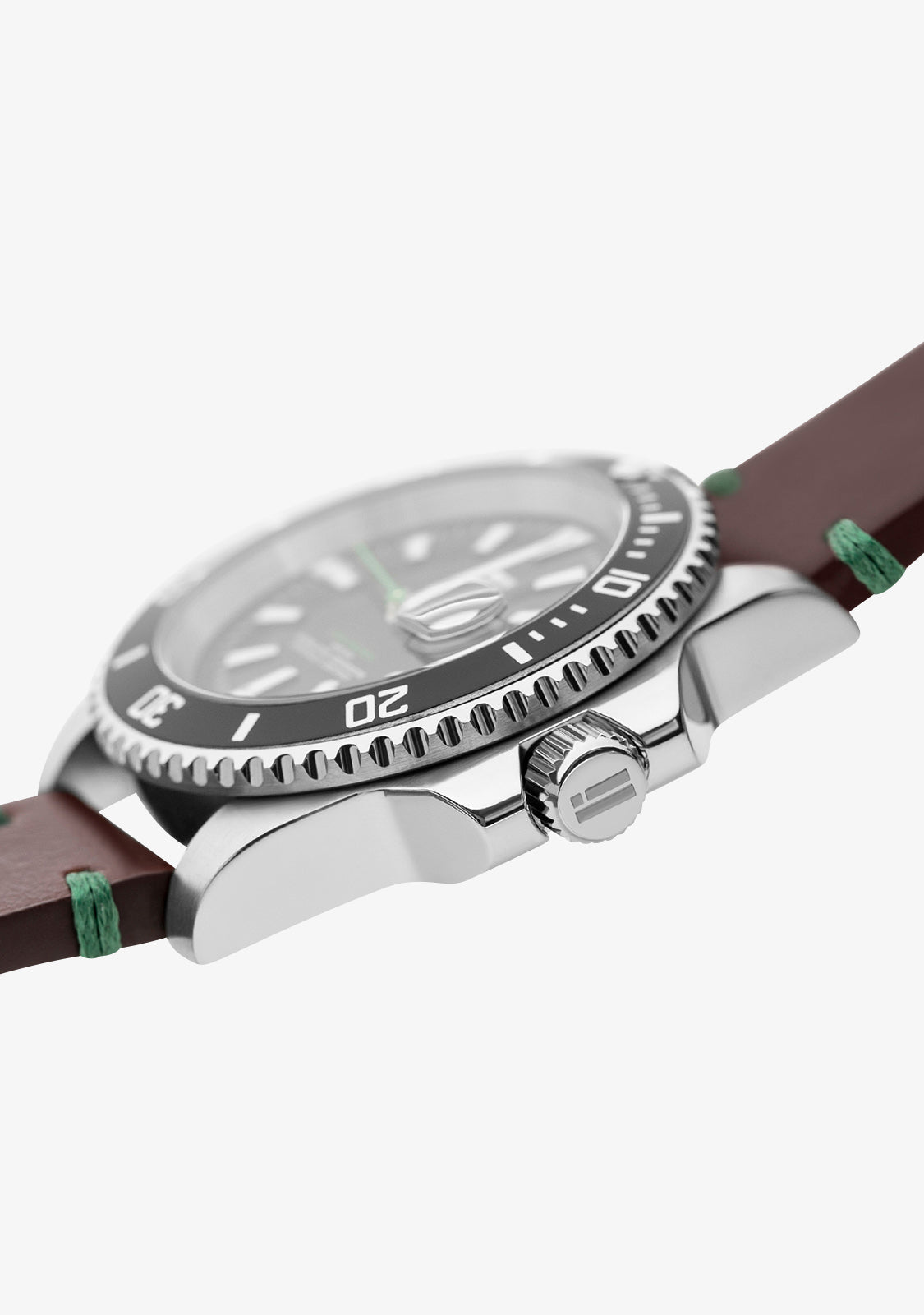 Scuba Diving Brown Steel Black / Black