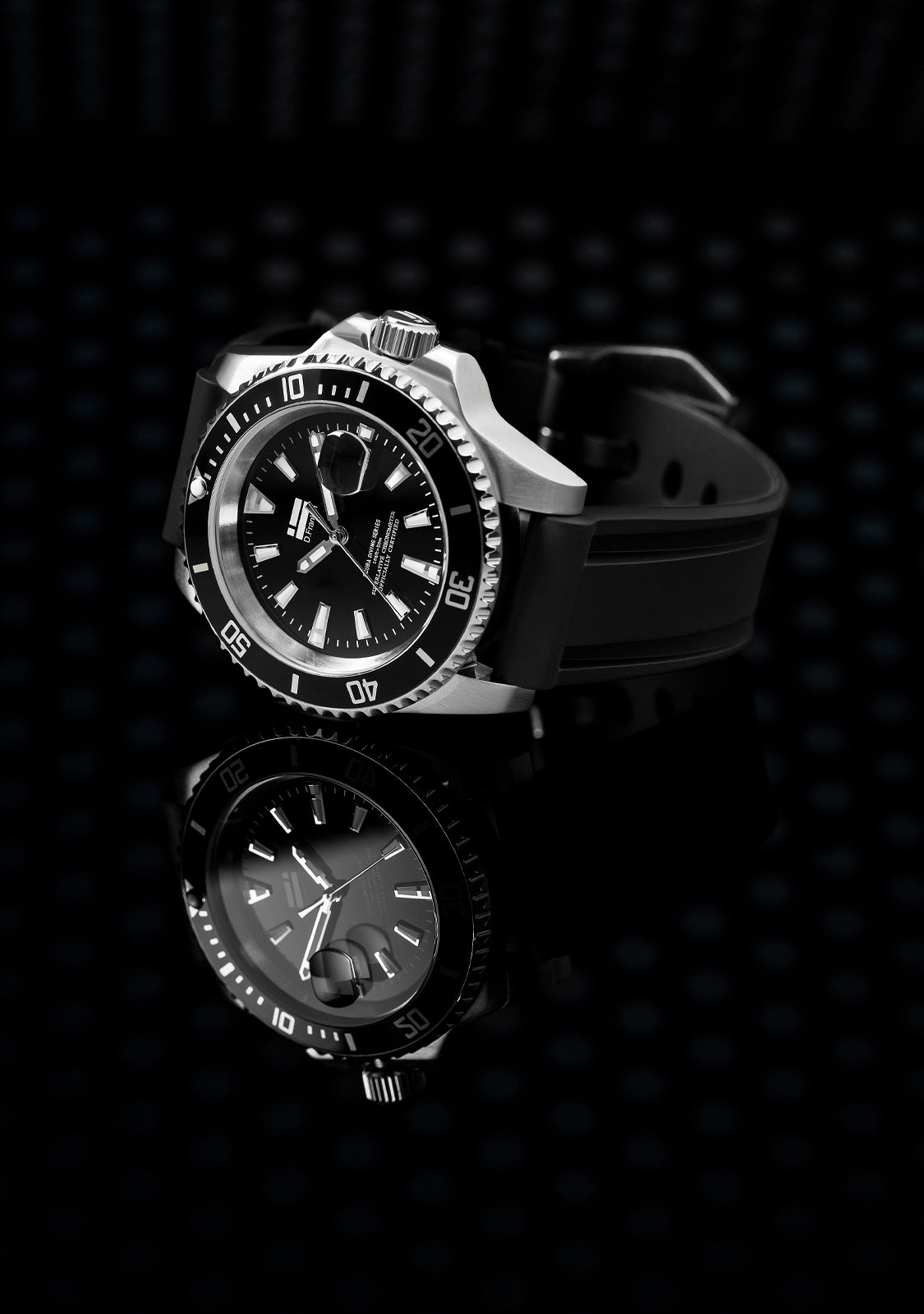 Scuba Diving Black Steel Black