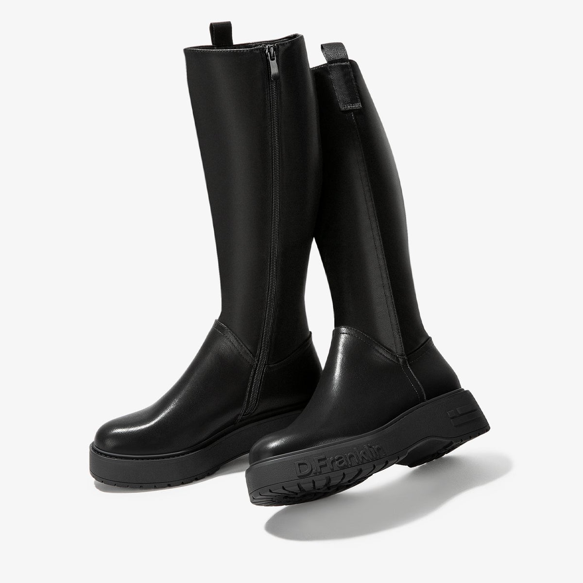 Gumme Track Knee High Soft / Black