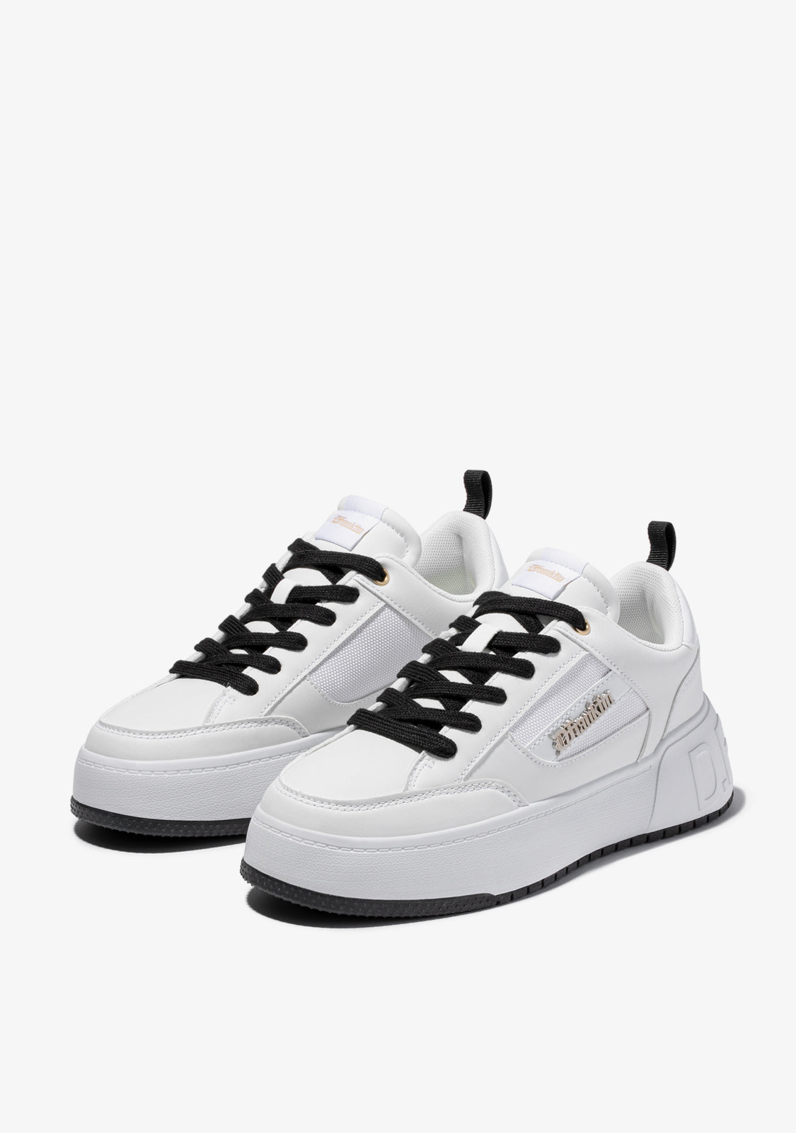 Low Court Pure White / Black