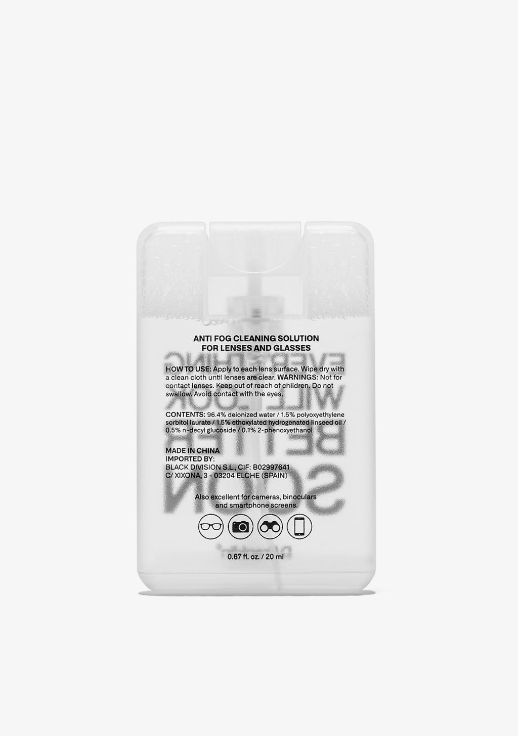 Lens Cleaning Spray