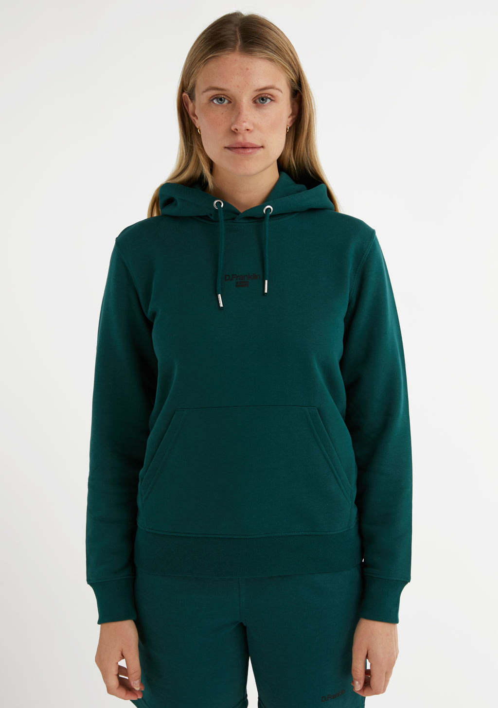 Mid Logo Hoodie Glazed Green / Black